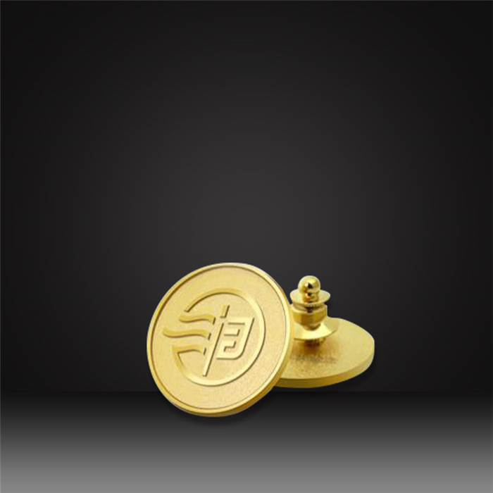 2D die-casting lapel pins