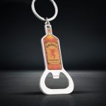 beer lapels cartoon custom bottle opener Keychain