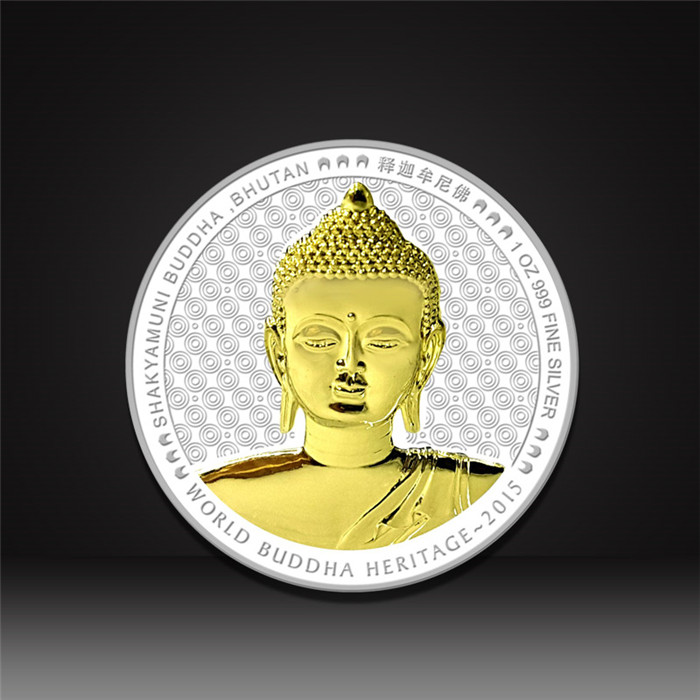 Buddhism religion challenge coins