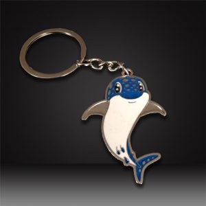 dolphin Custom hard enamel Keychains