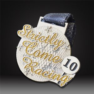 custom marathon medals 10K glitter