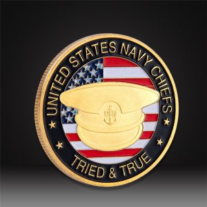 Navy custom challenge coins