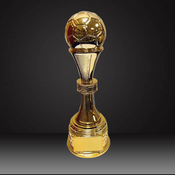 Resin football custom trophy