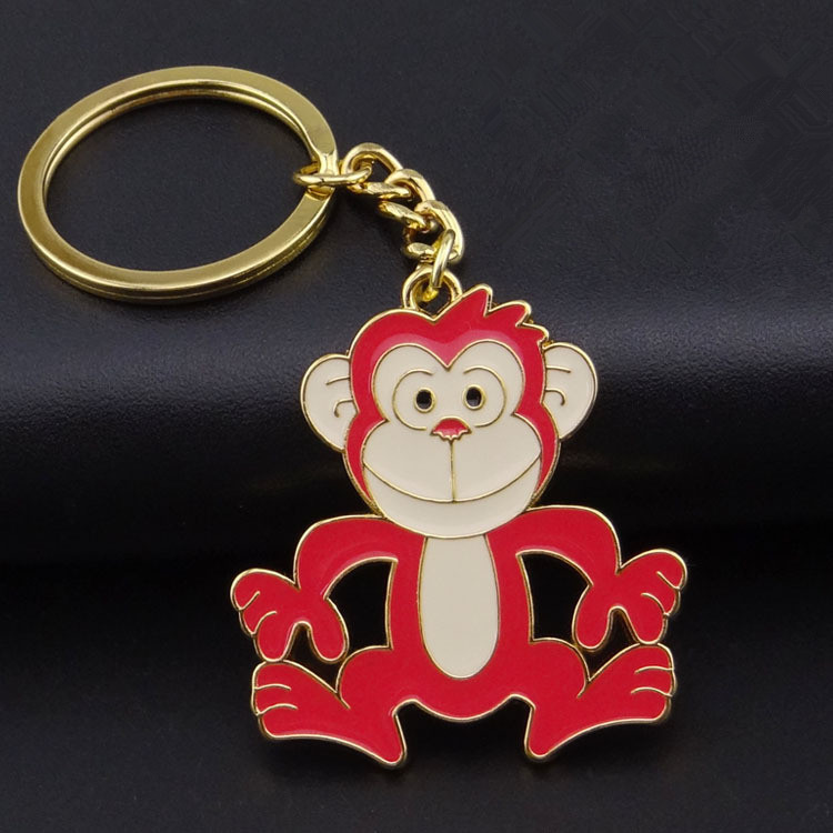 custom cartoon Keychain monkey