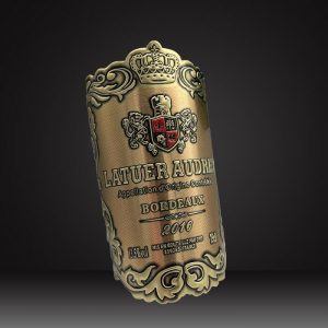 custom metal wine labels-4
