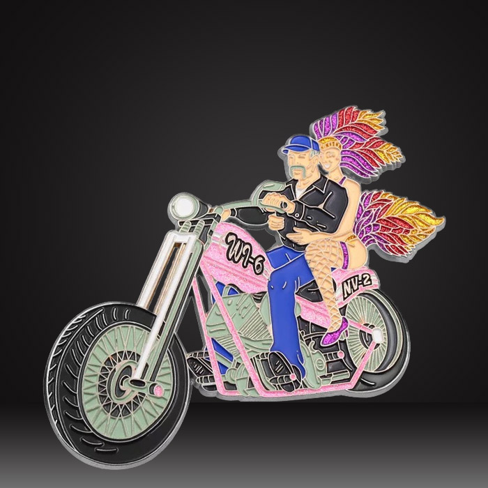 Pin em motard