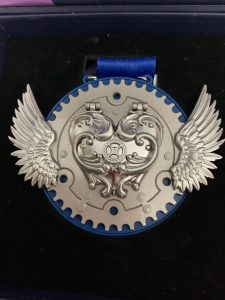 custom race medals for love theme marathon