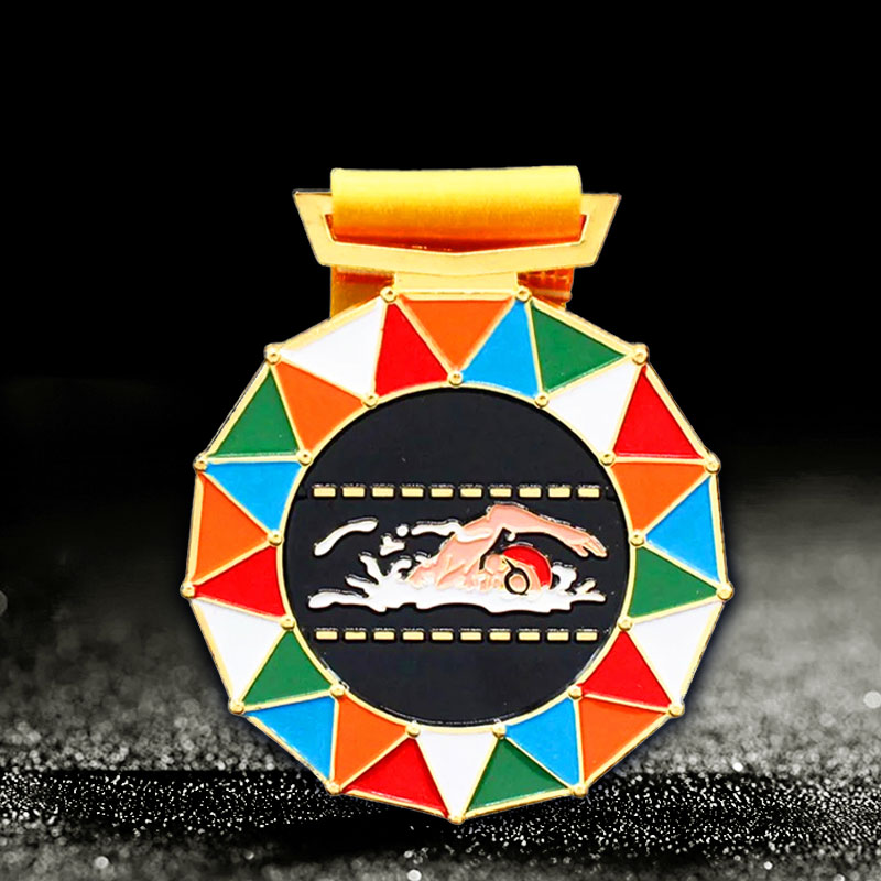 custom swimming medals