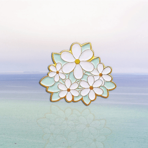flower pin for women