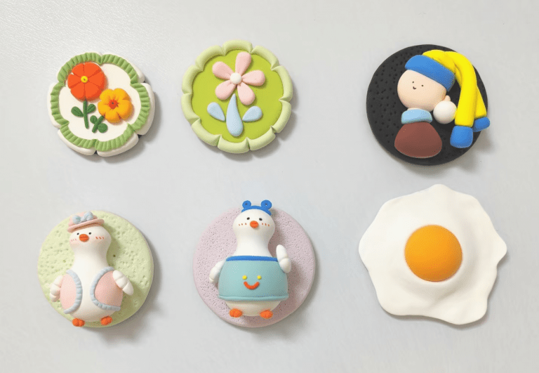 Clay Fridge Magnets