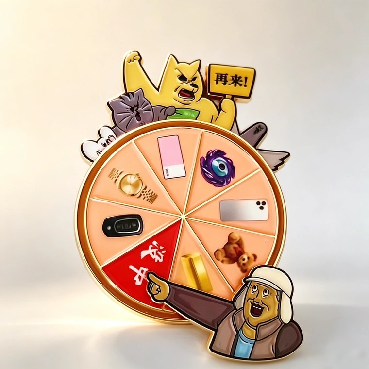 Custom Rotating Fridge Magnets