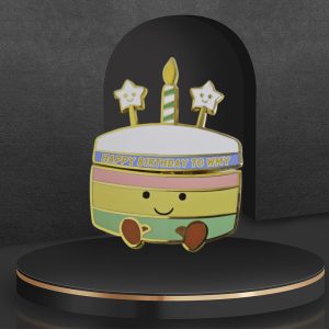 Hard enamel pins