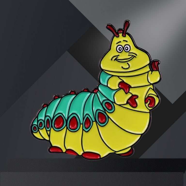 custom insect lapel pins