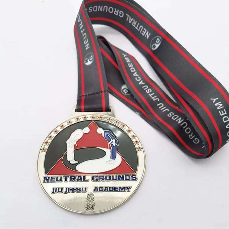 Jujitsu medal-3
