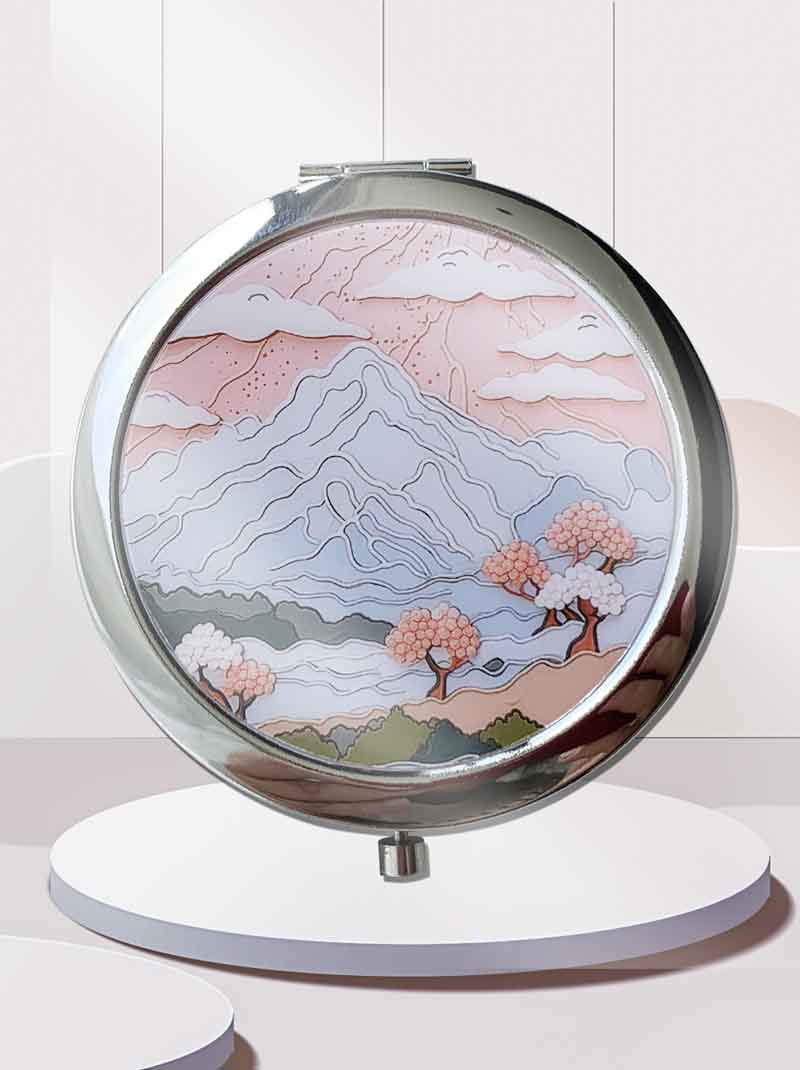 OEM Custom metal cosmetic mirror