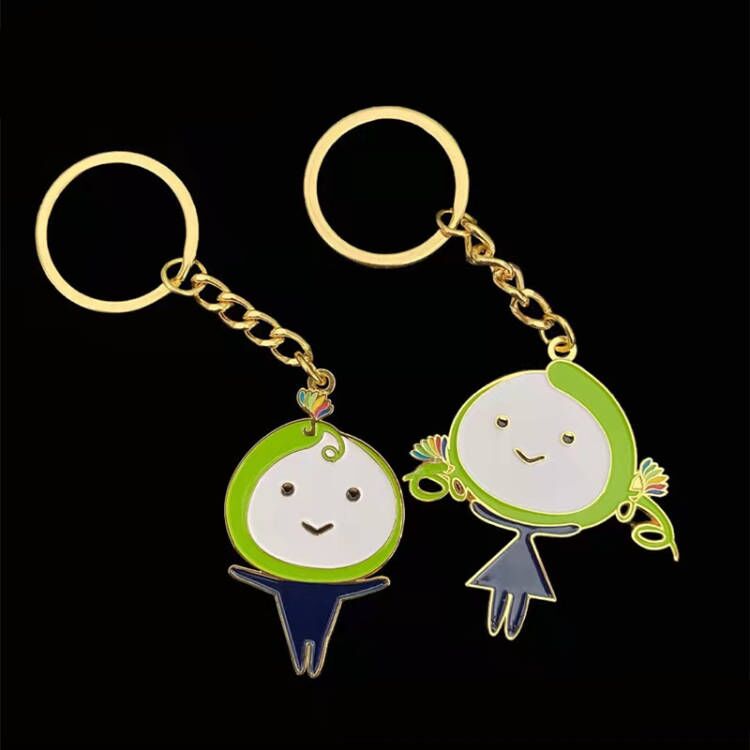 Personalized metal keychains-2