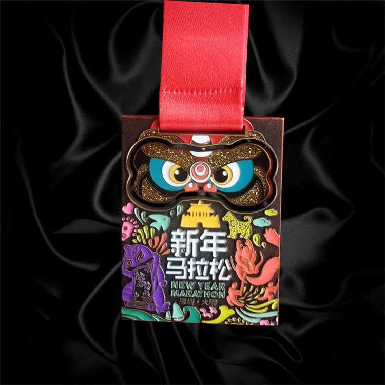 Soft enamel medal-2