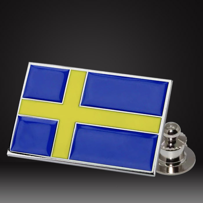 Sweden-flag-pins-soft-enamel