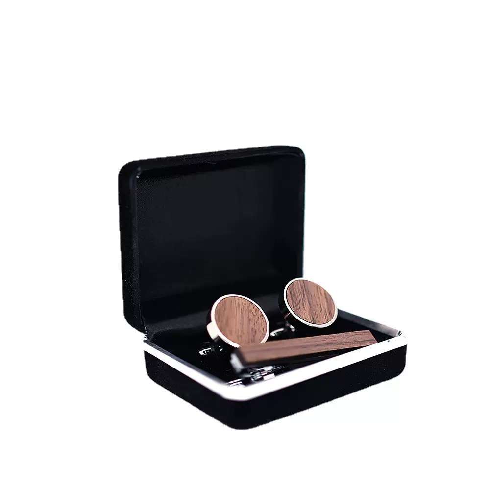 Velvet lining tie clips packing