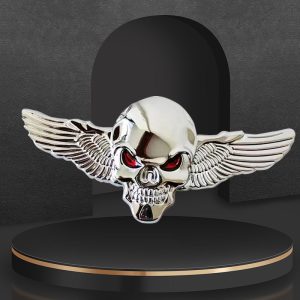 custom-3d-skull-wing-metal-pin