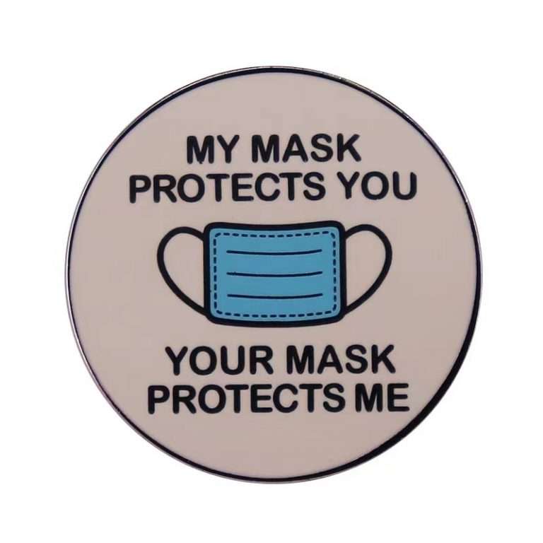 custom Magnetic Face Mask Charms