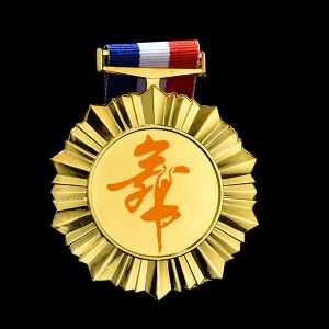 custom dancer medal gold