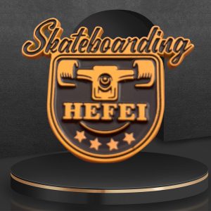 Custom Skateboarding Metal Badge