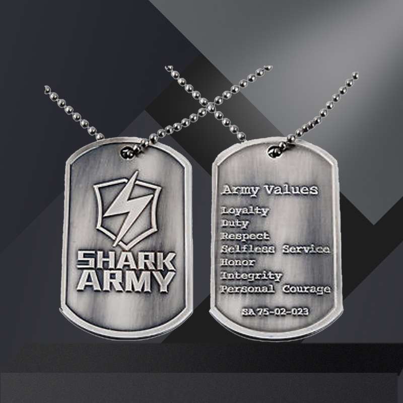 military dog tags