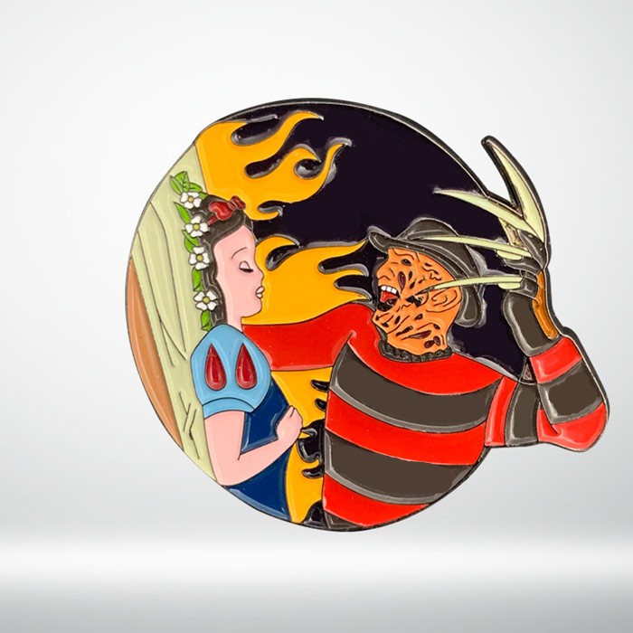 spooky enamel pins