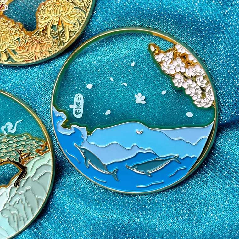 transparent enamel pins